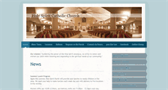 Desktop Screenshot of holyspiritmo.org