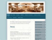 Tablet Screenshot of holyspiritmo.org